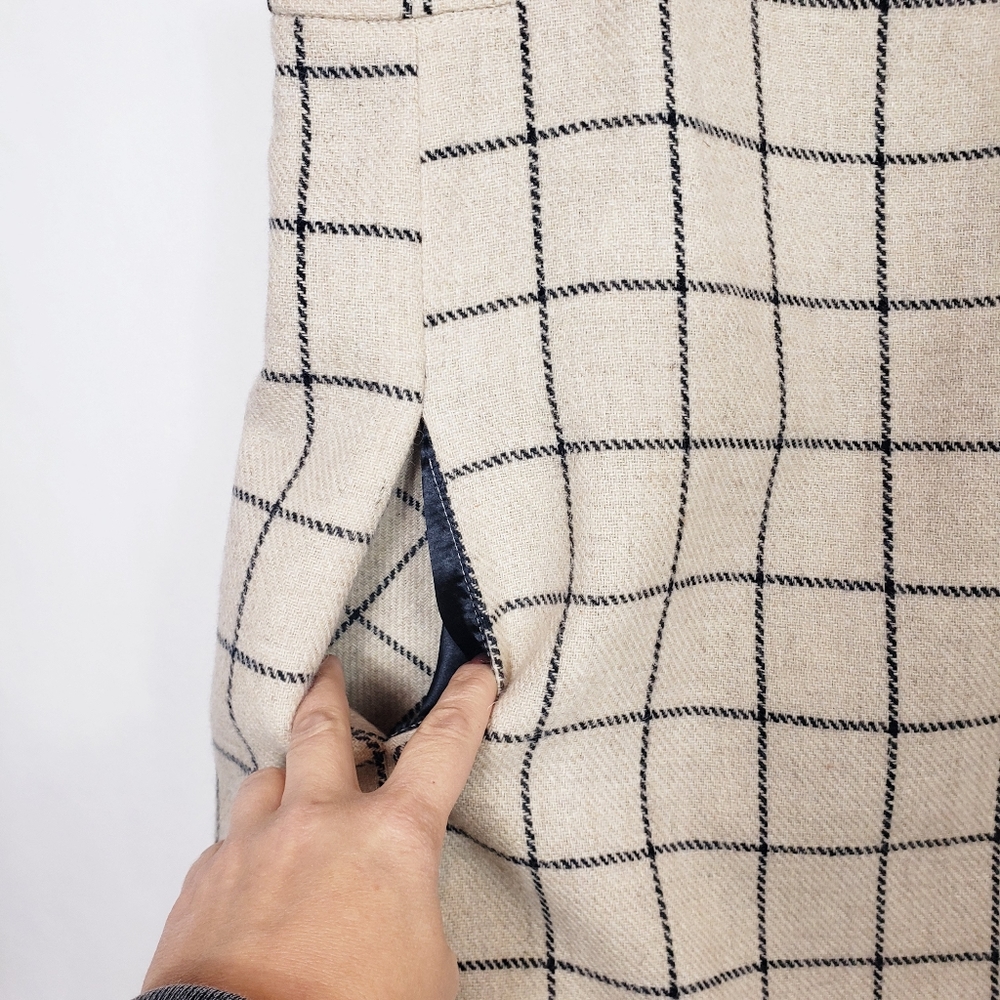 KOCH wool plaid top - Picture 5 of 6